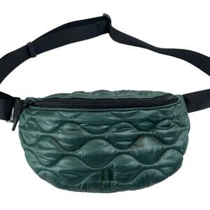 it-bags Berlin NWOT Puffy Belt Bag Onion Quilted Nylon Green Small Streetwear